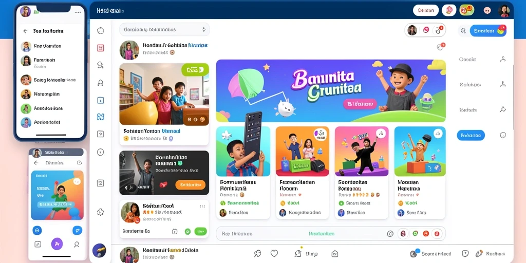 Screenshot menunjukkan sistem upgrade karakter yang menarik.