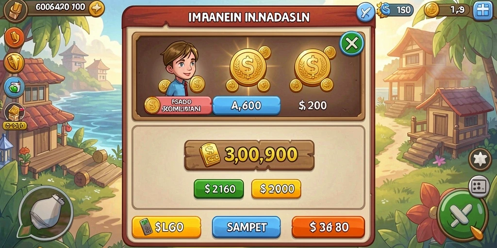 Tangkapan layar dengan menu fitur baru yang menarik perhatian.