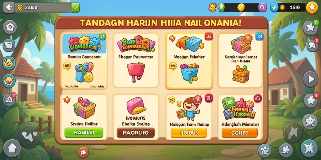 Berbagai mode permainan yang seru dan menantang.