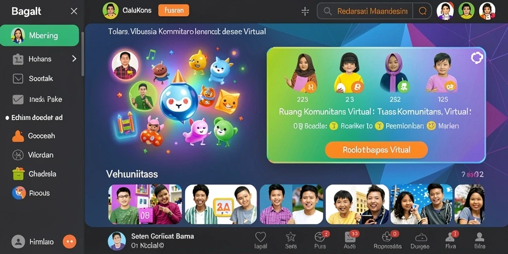 Gambar ini memperlihatkan fitur bonus menarik di dalam permainan.