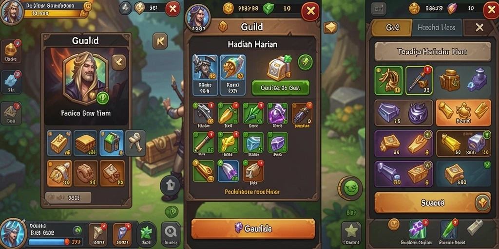 Pengaturan profil pengguna yang mudah diakses.
